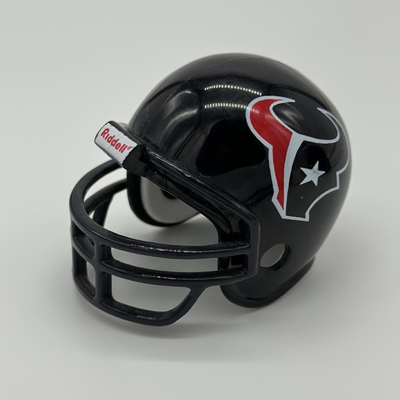 Houston Texans NFL Vintage Pocket Pro Mini Riddell Football Helmet - Picture 3 of 6